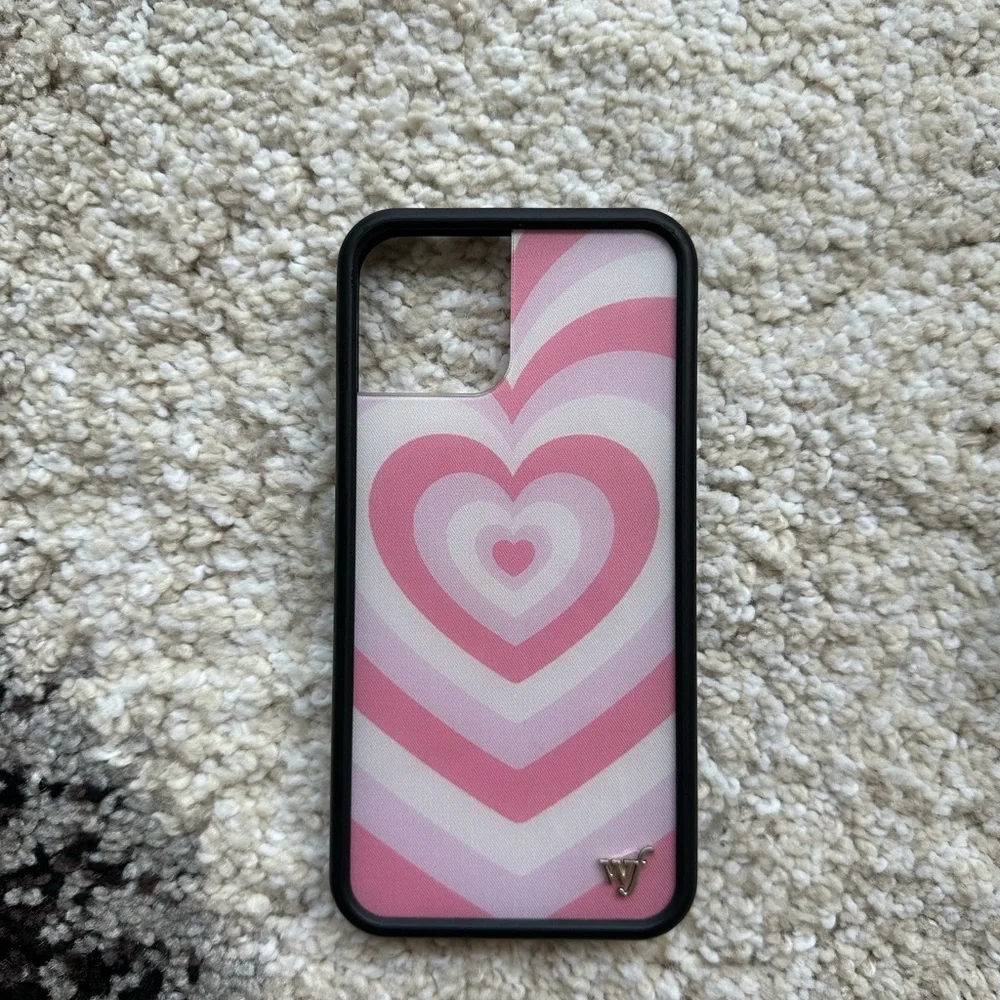 Wildflower rose latte iPhone 12 case